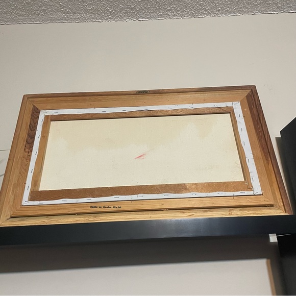 Original Framed Oil on Canvas Painting by Tommie L - Picture 7 of 7